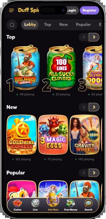 Best duff spin login in United Kingdom